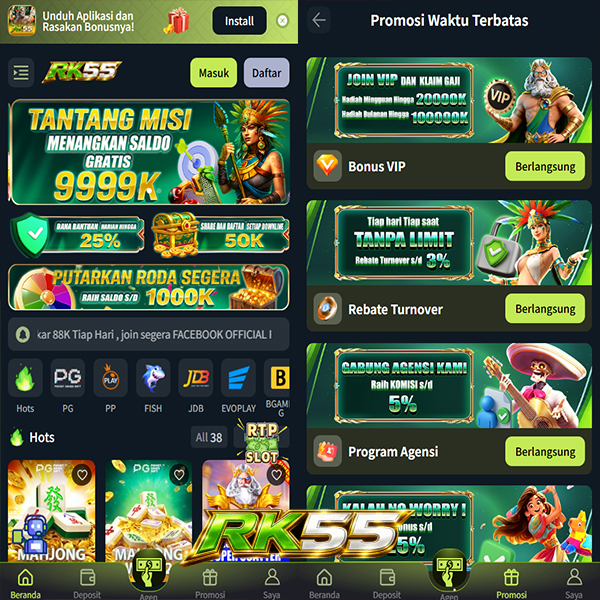 RK55 - Situs Slot Online Resmi dengan Akses Daftar dan Login