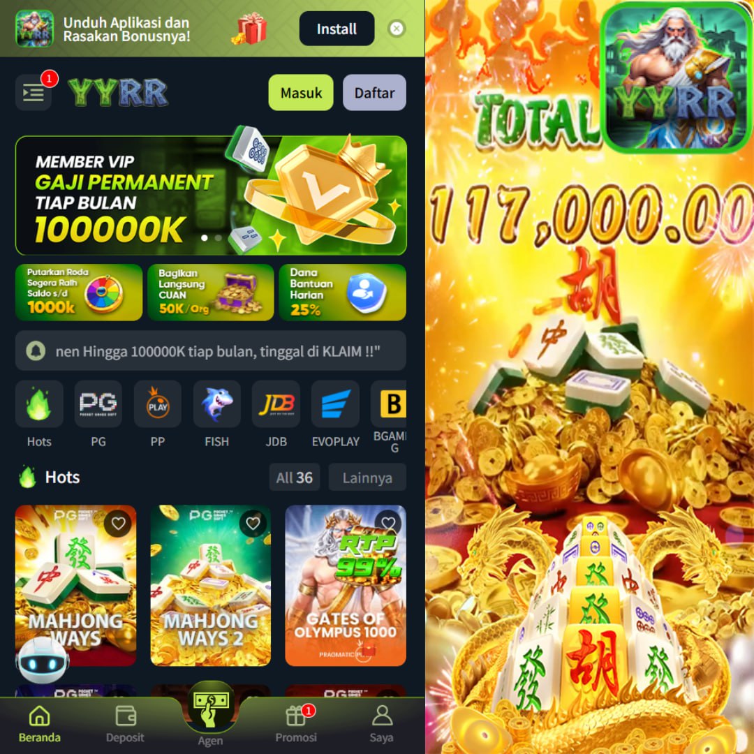 YYRR - Pilihan Game PG Soft untuk Penggemar Slot Online